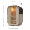 small sauna outdoor