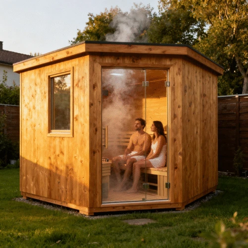 sauna room