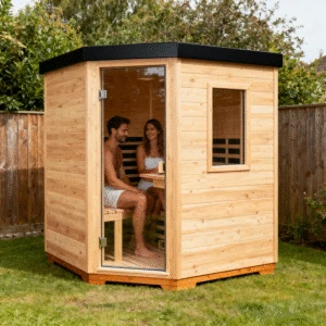 wood sauna rooms